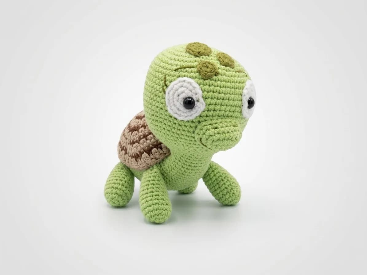 Amigurumi tortuga