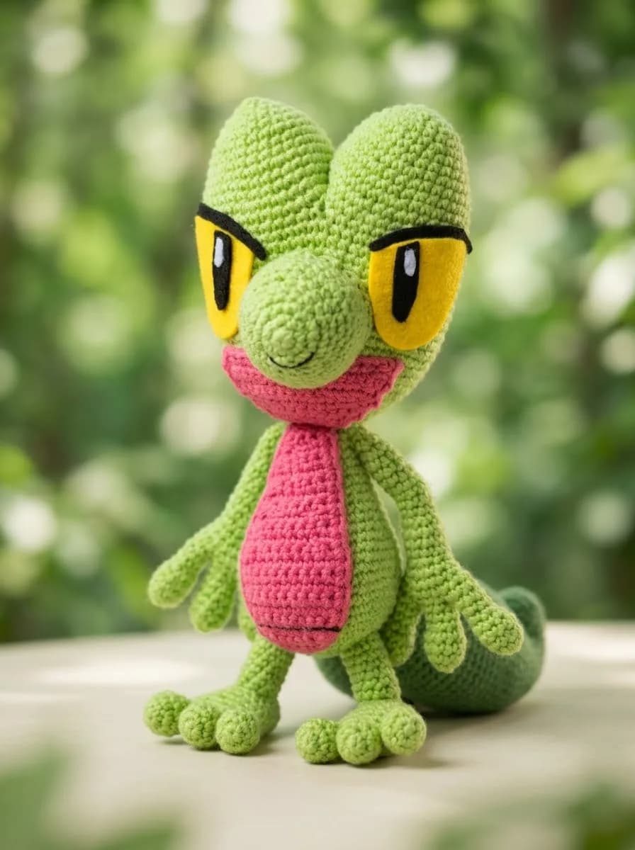 Amigurumi Treecko